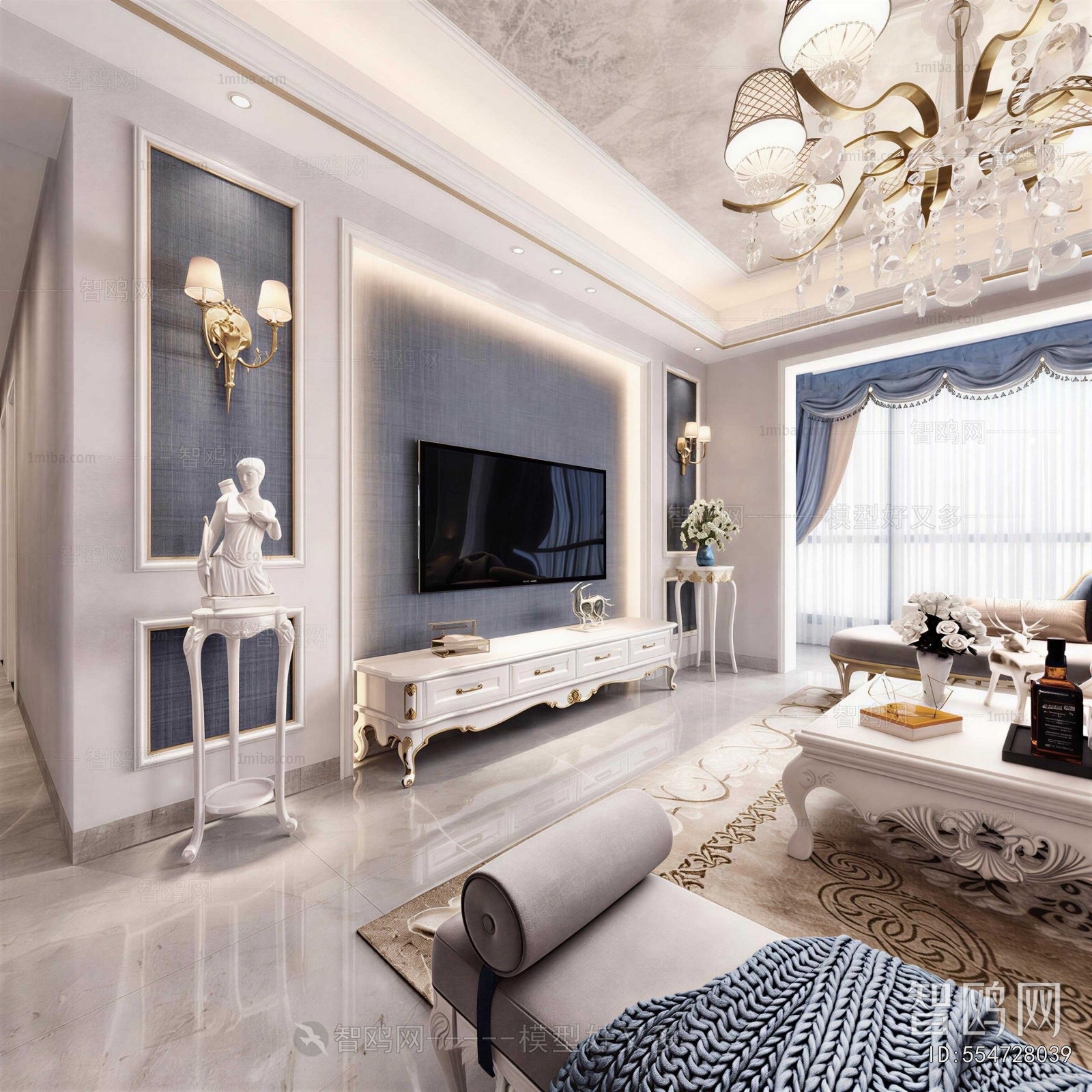 European Style A Living Room