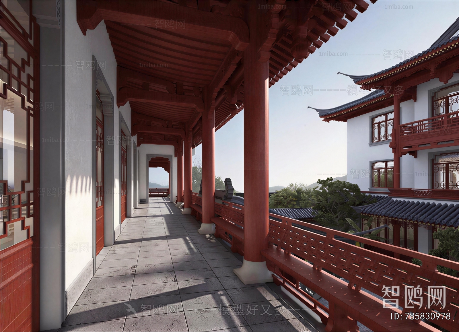 Chinese Style Gallery Frame