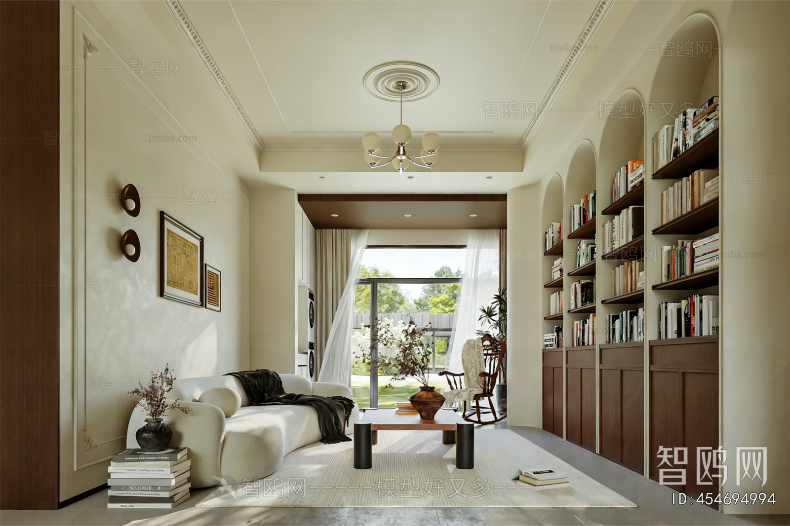 American Style A Living Room