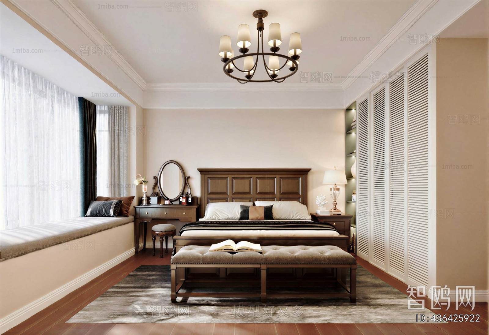 American Style Bedroom
