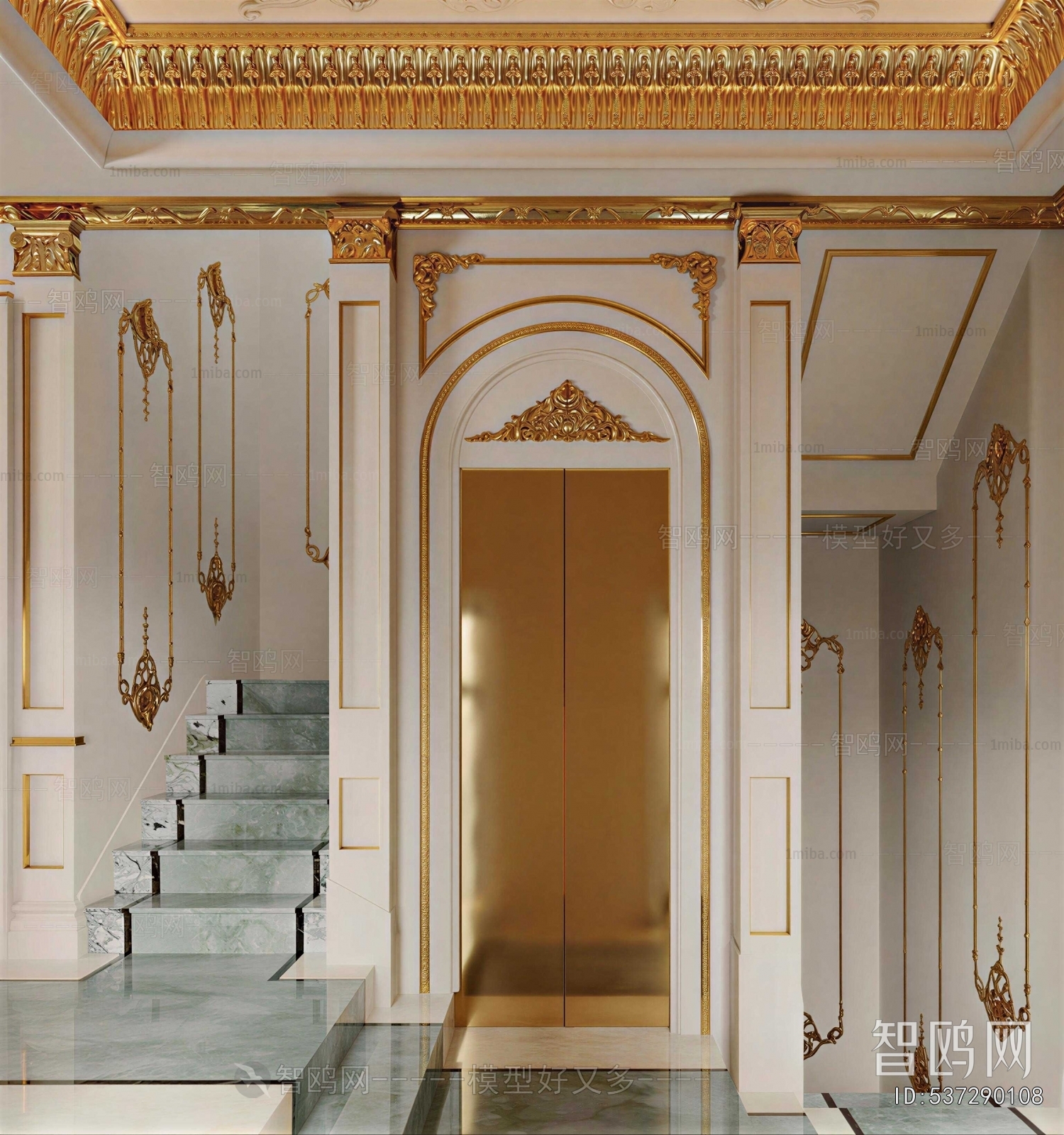 European Style Stairwell