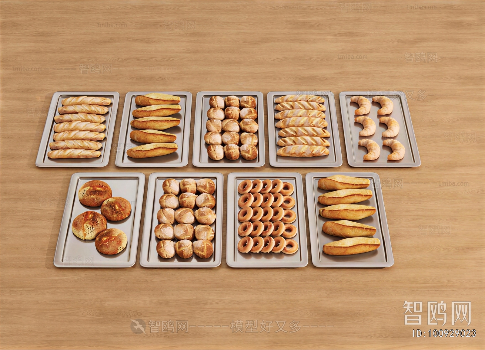 Modern Bread Cake