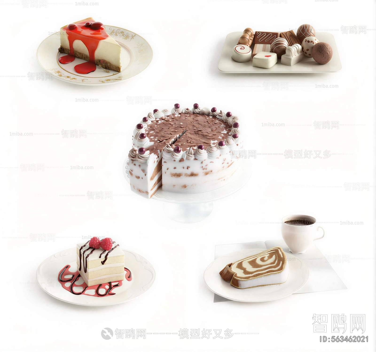 Modern Bread Cake