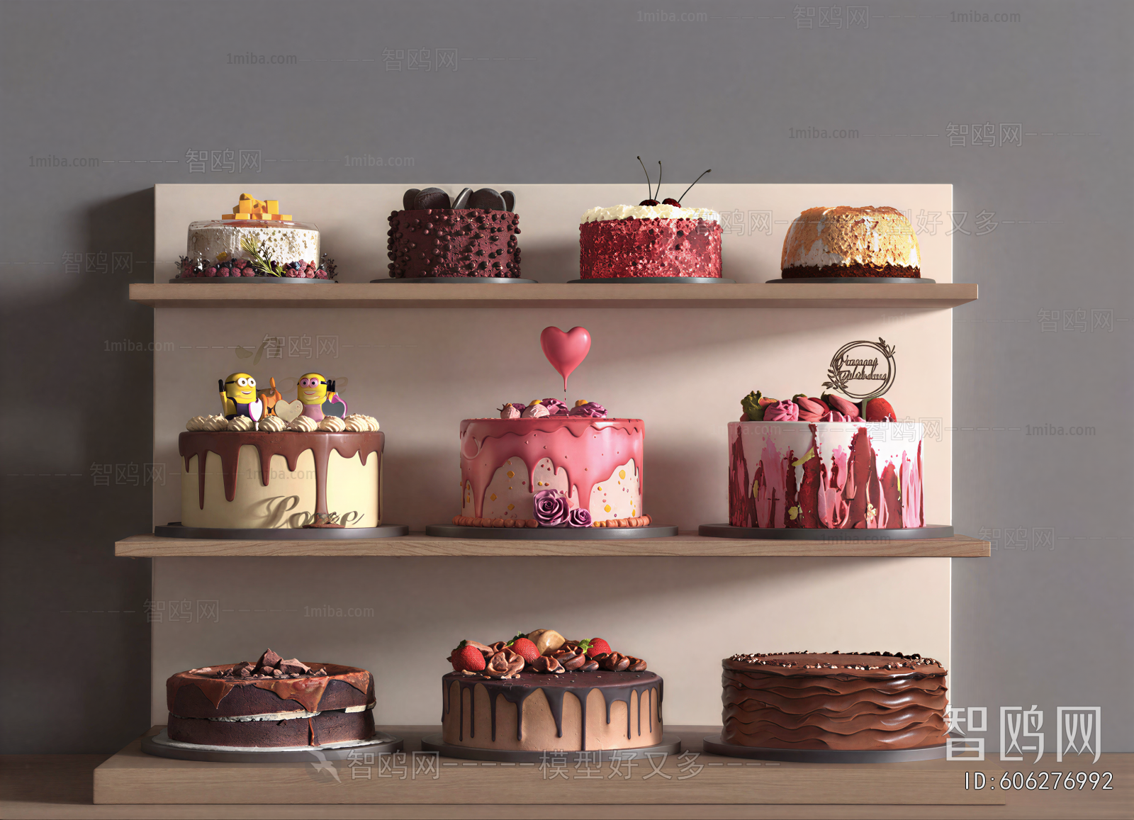 Modern Bread Cake