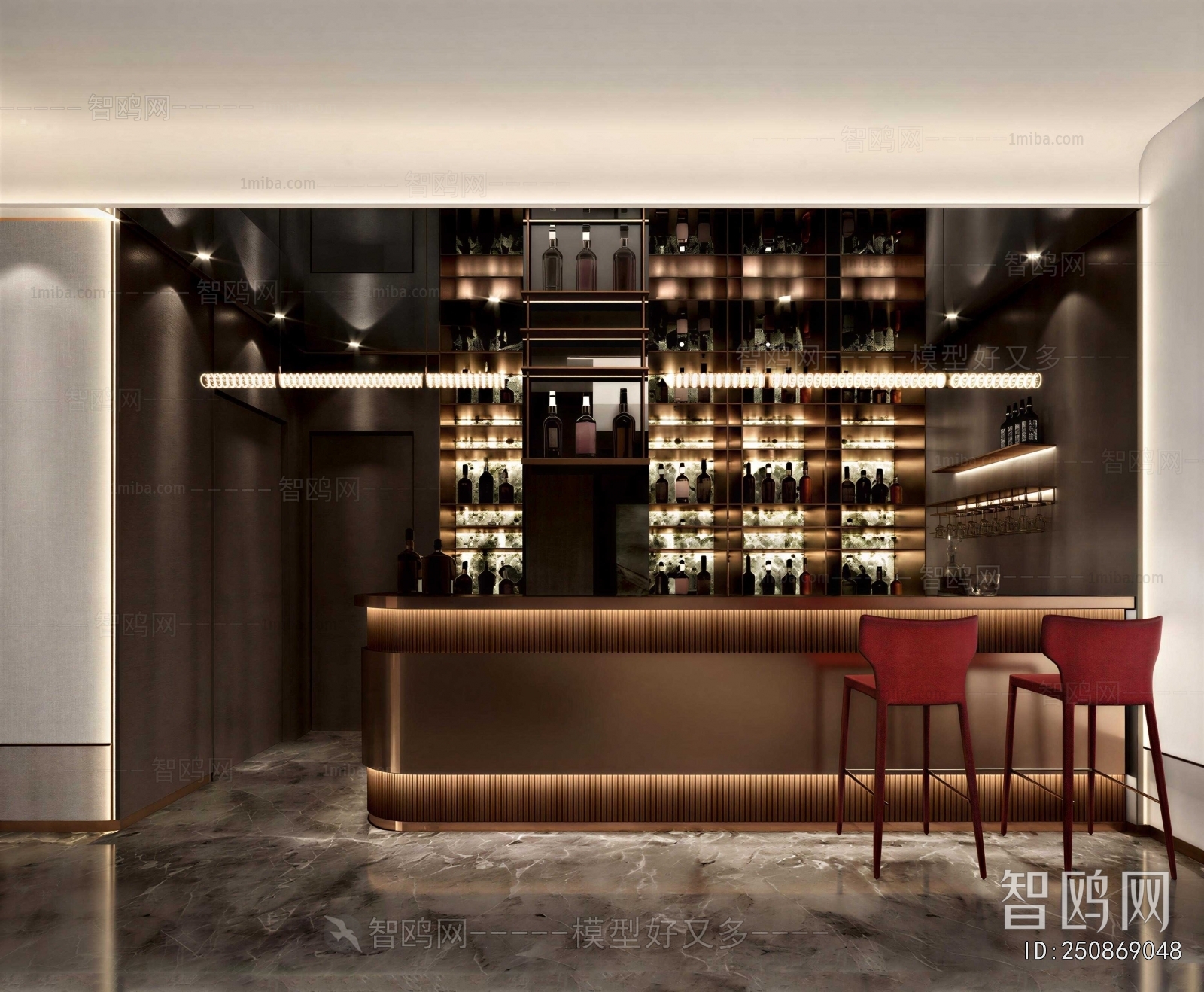 Modern Wine Cellar/Wine Tasting Room