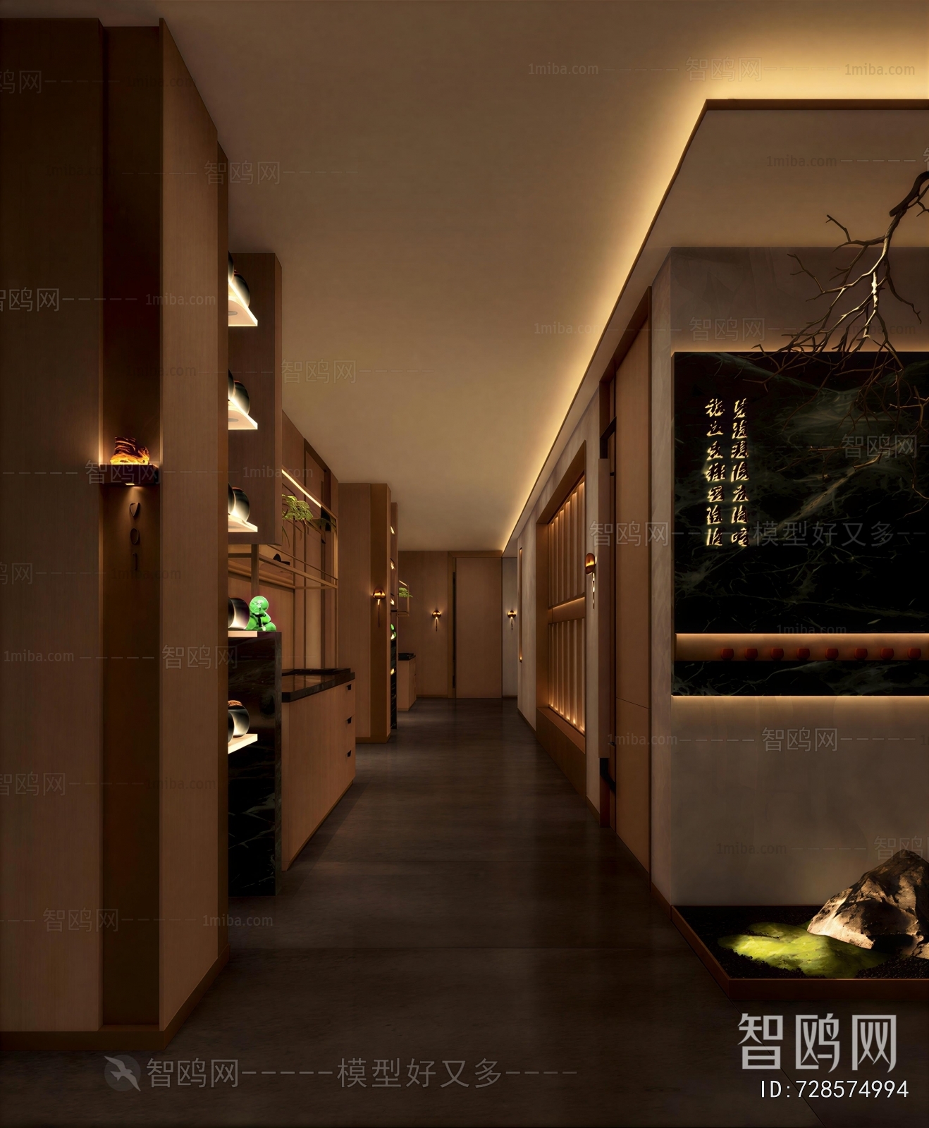 New Chinese Style Teahouse Tea House