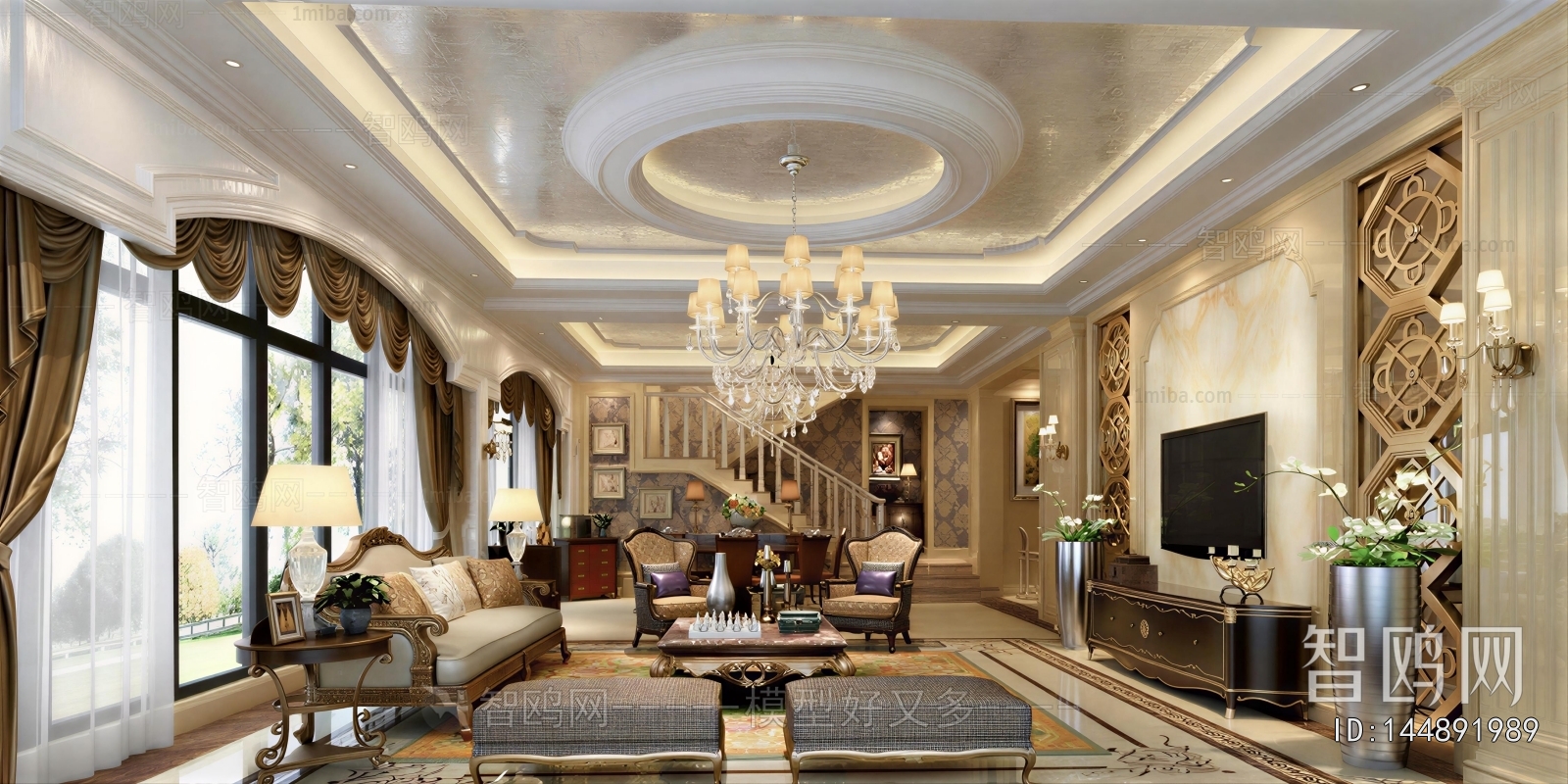 European Style A Living Room