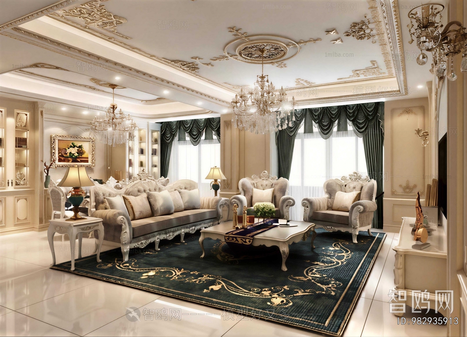 European Style A Living Room