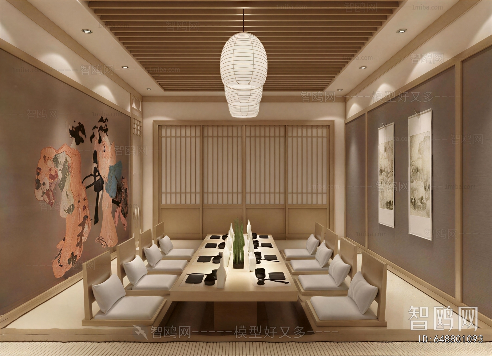 Japanese Style Restaurant Box