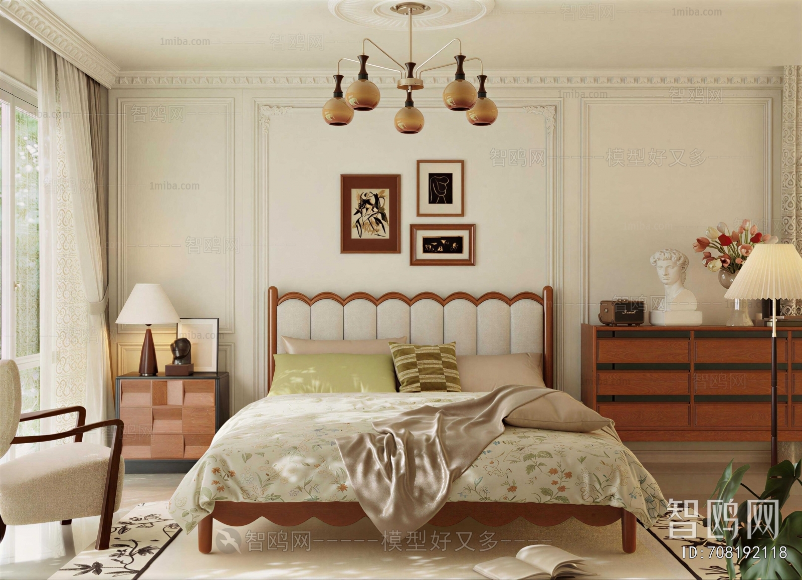 French Style Bedroom