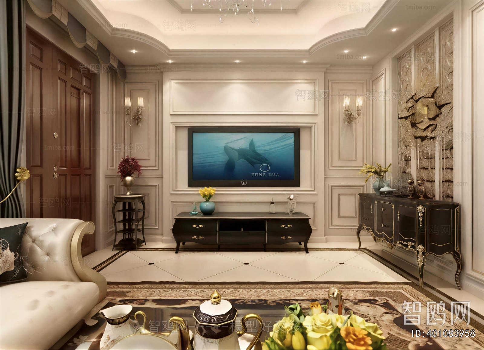 European Style A Living Room
