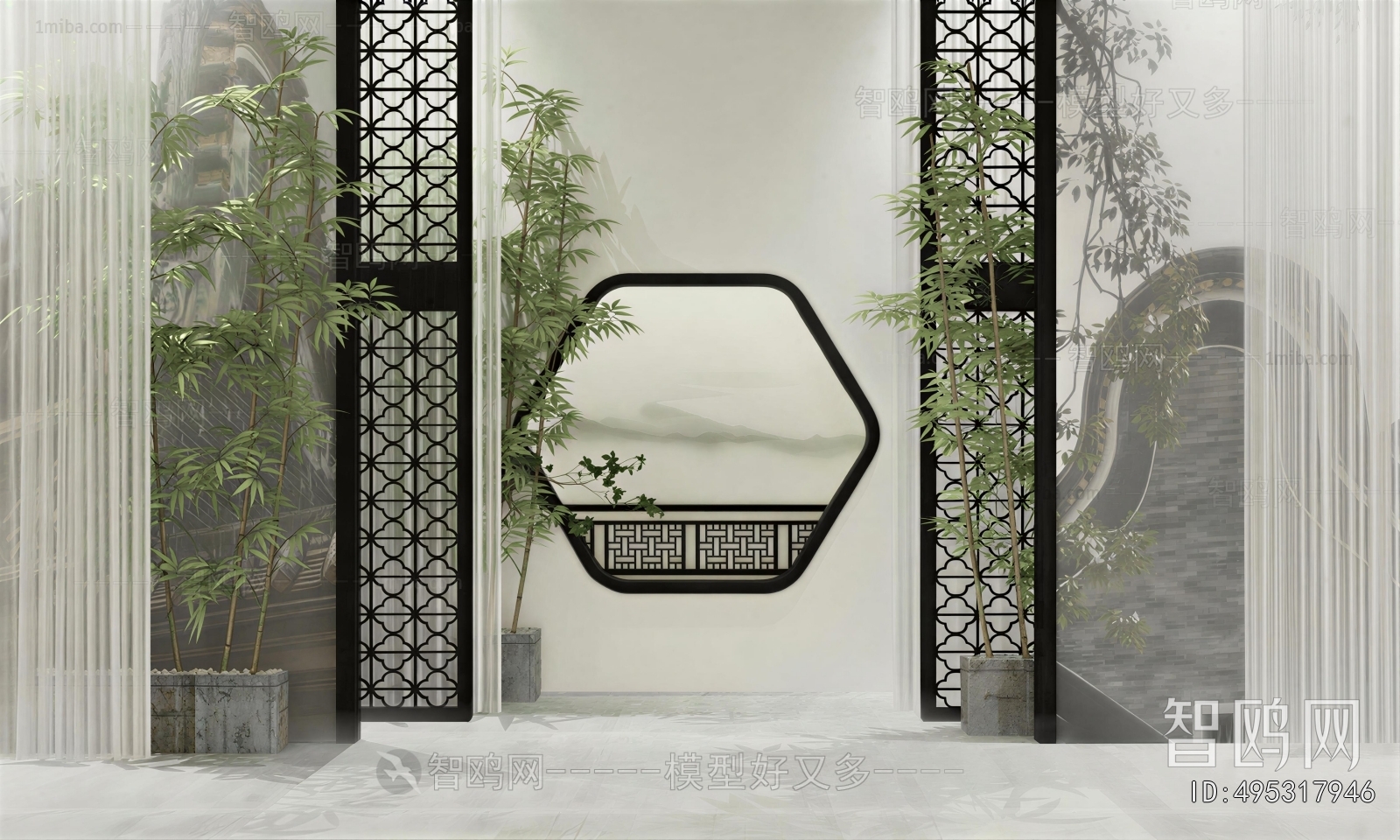 New Chinese Style Partition