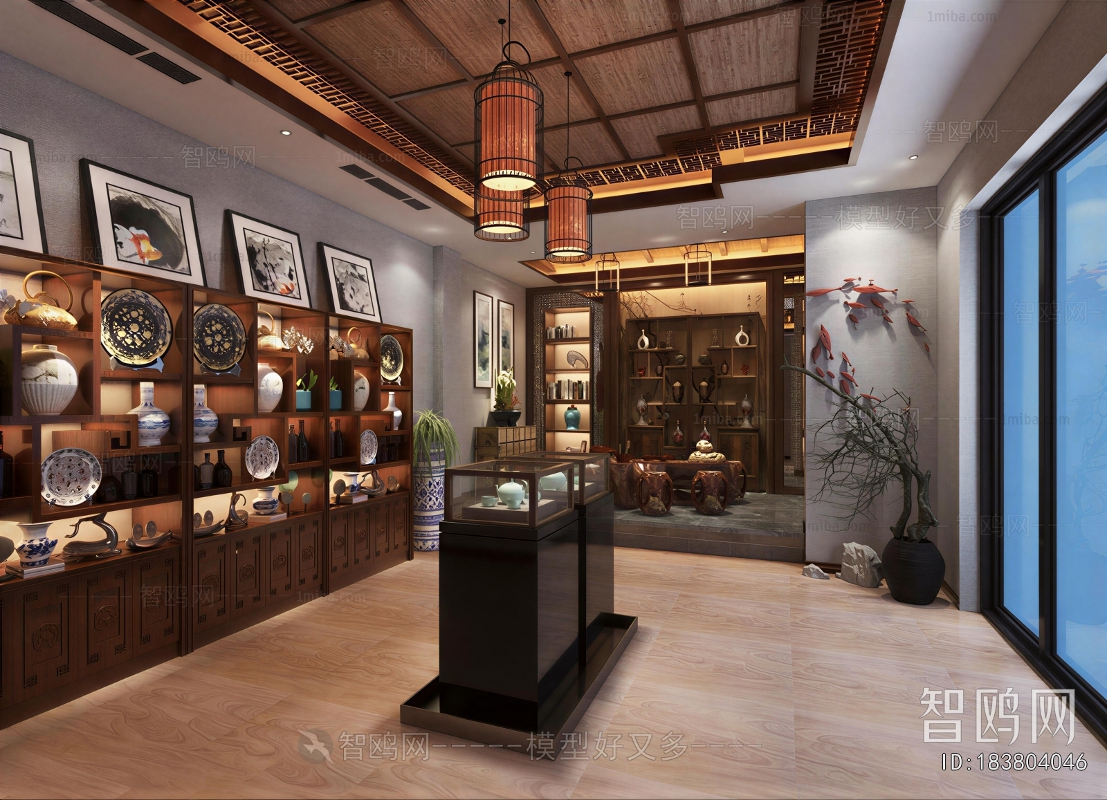 New Chinese Style Retail Stores