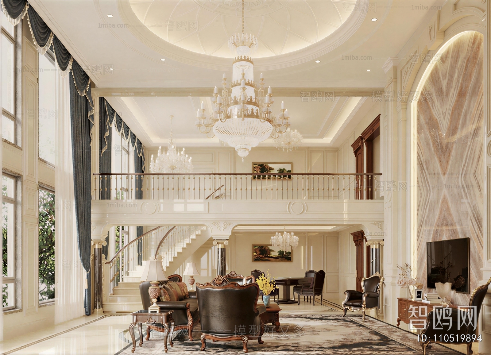 European Style A Living Room