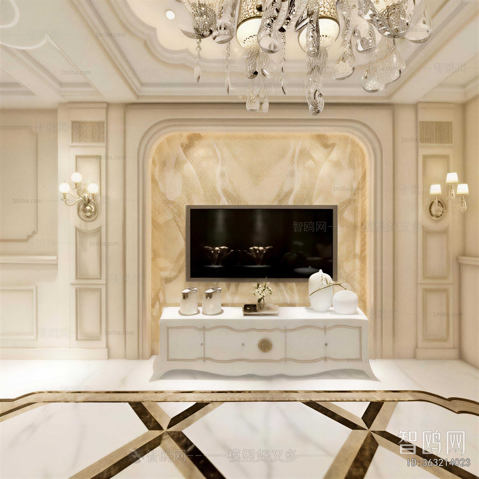 European Style A Living Room