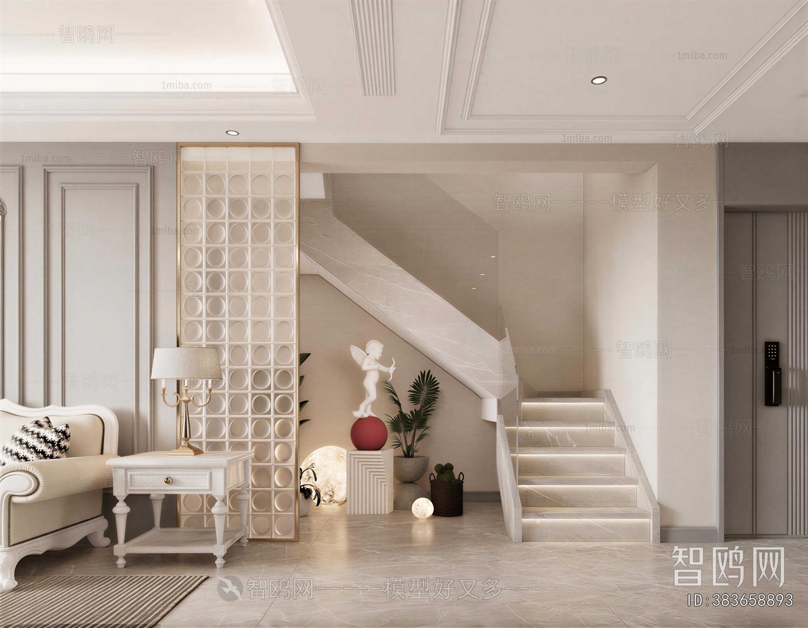 American Style Stairwell