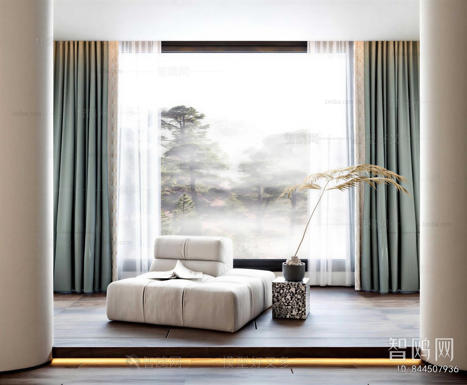Modern The Curtain