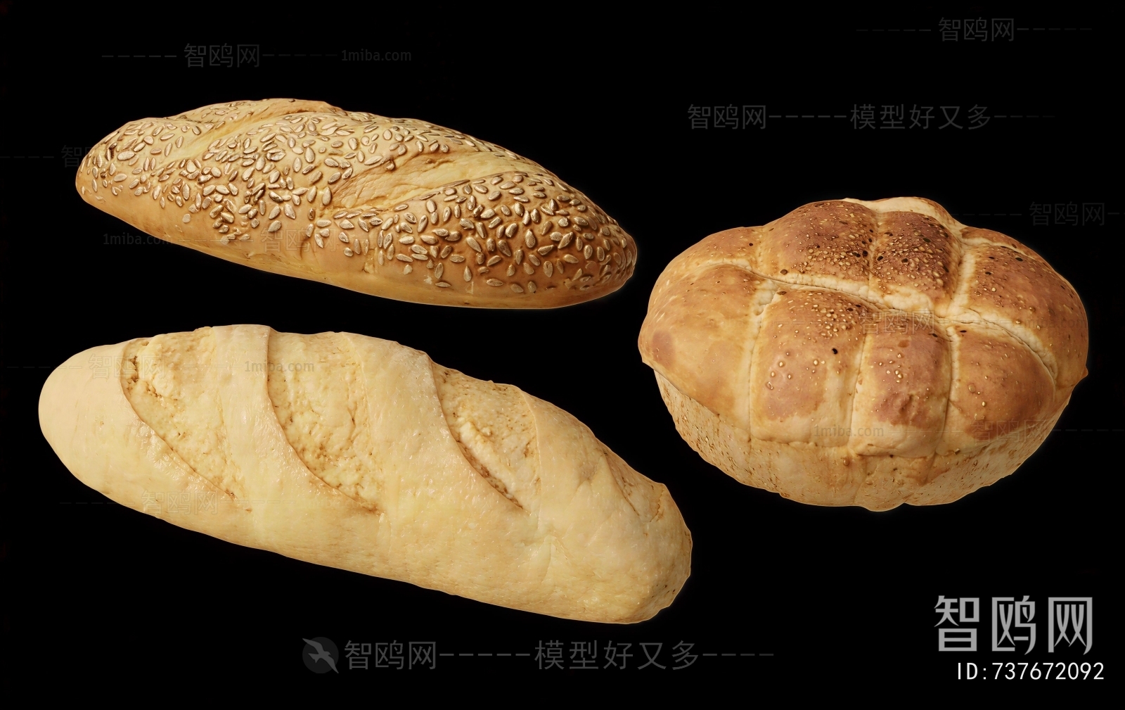 Modern Bread Cake