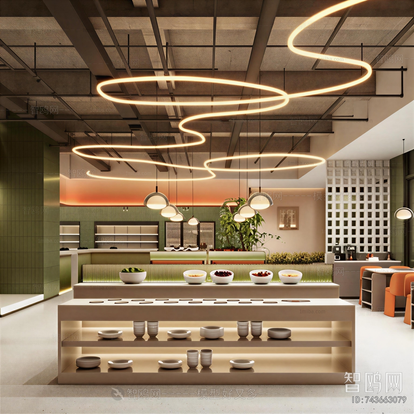 Modern Restaurant