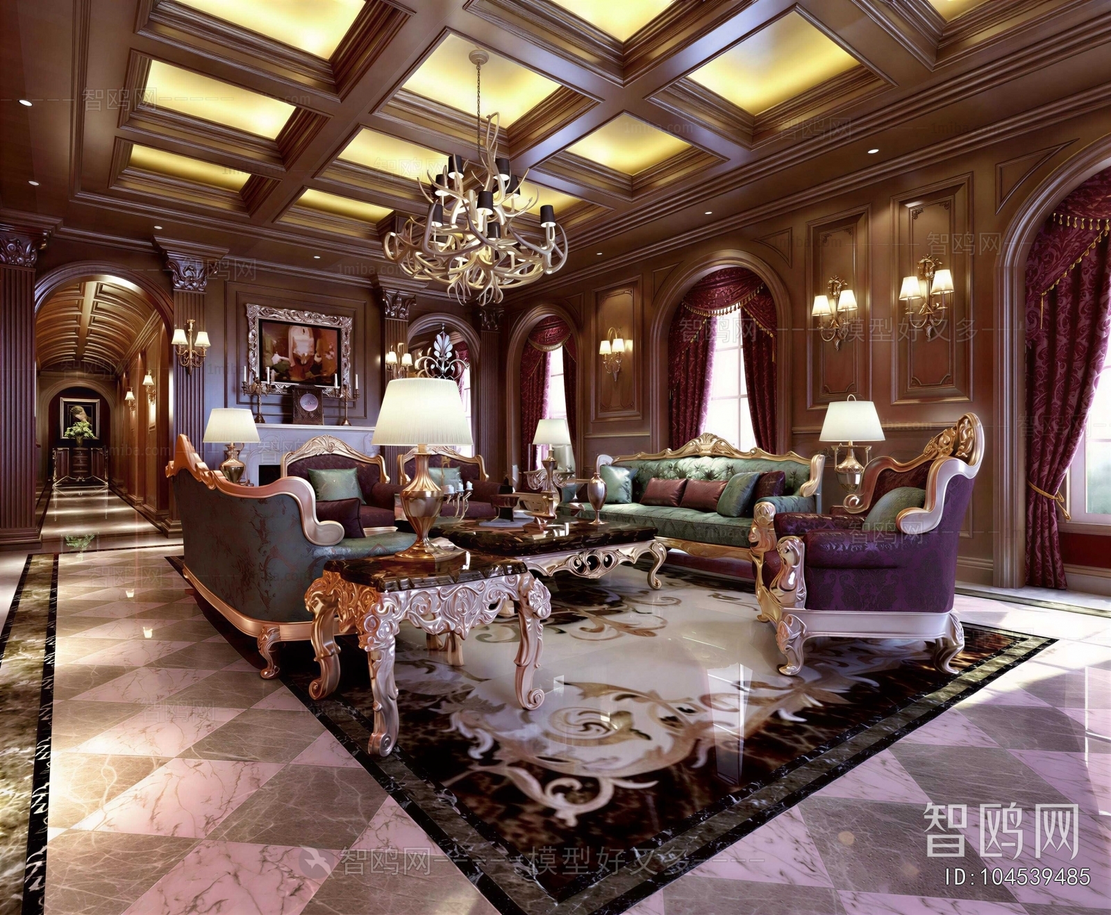 European Style A Living Room
