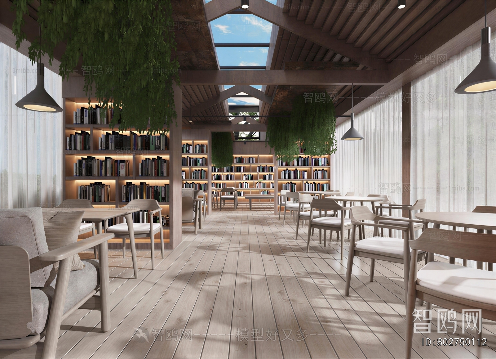 Modern Bookstore Book Bar