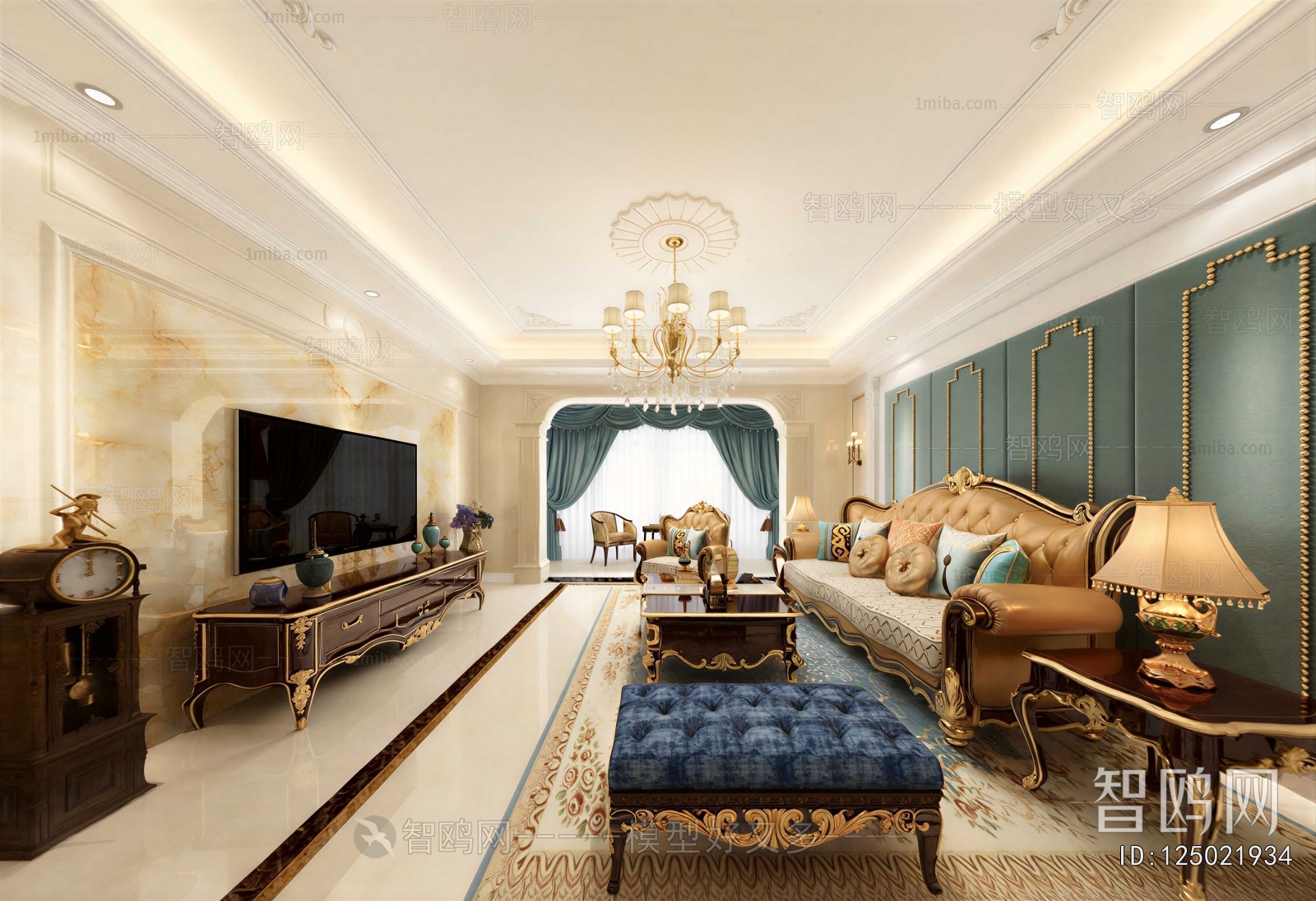 European Style A Living Room