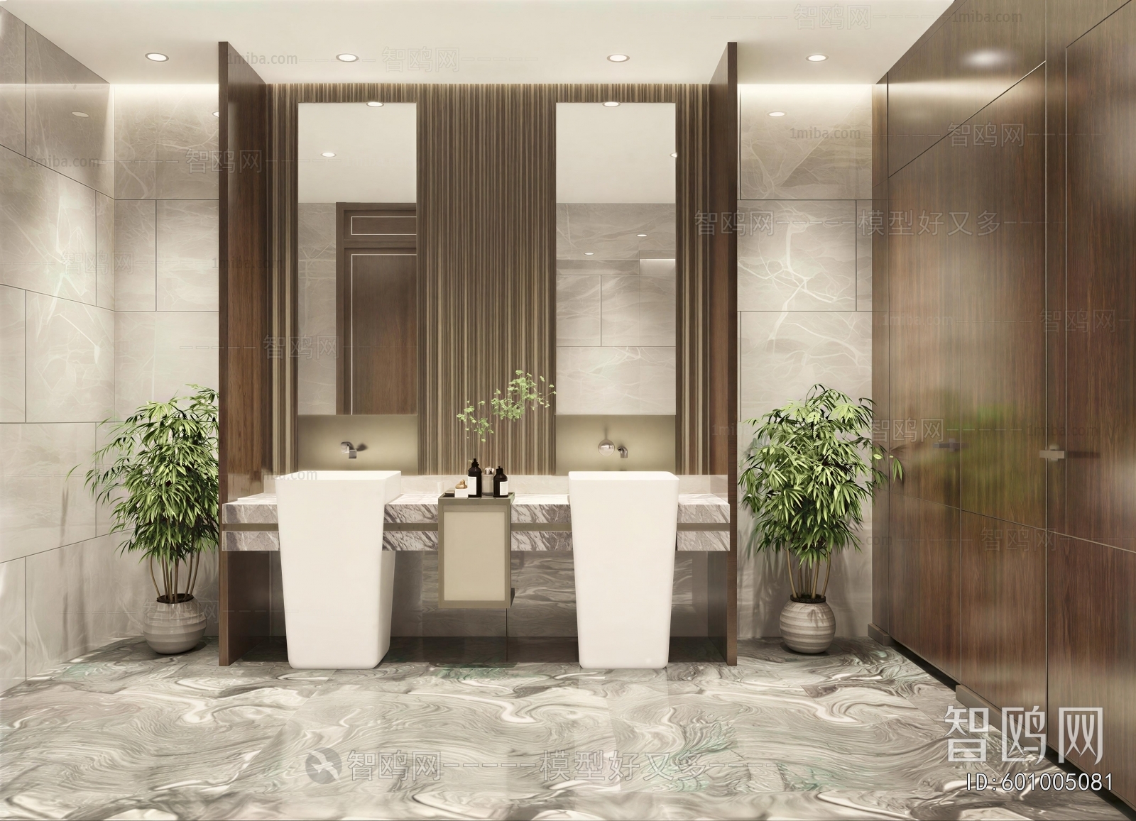 New Chinese Style Public Toilet