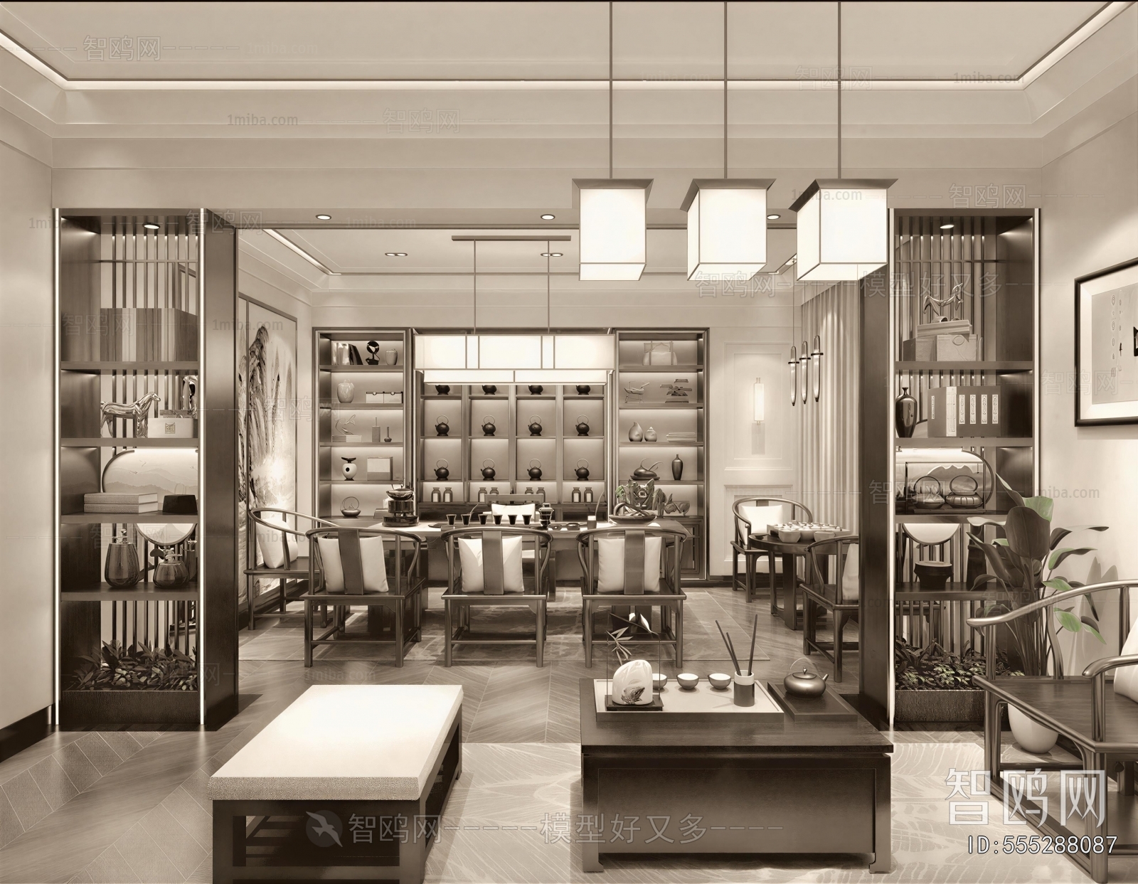 New Chinese Style Tea House