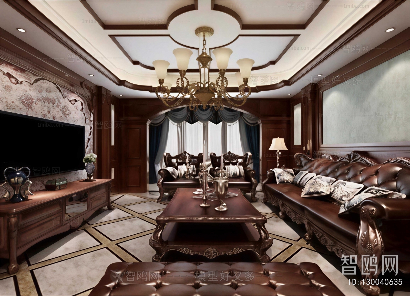 American Style A Living Room