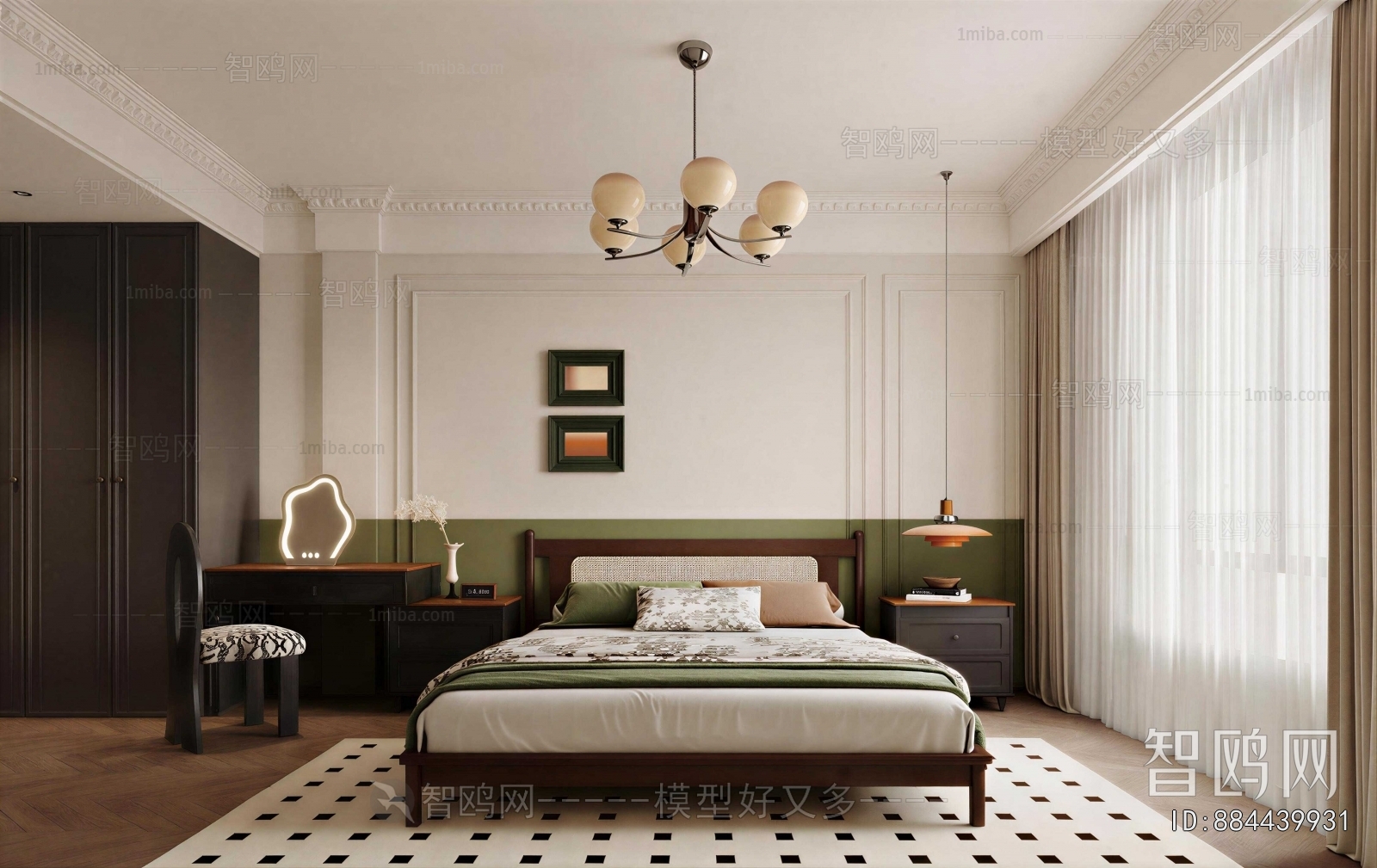 French Style Bedroom