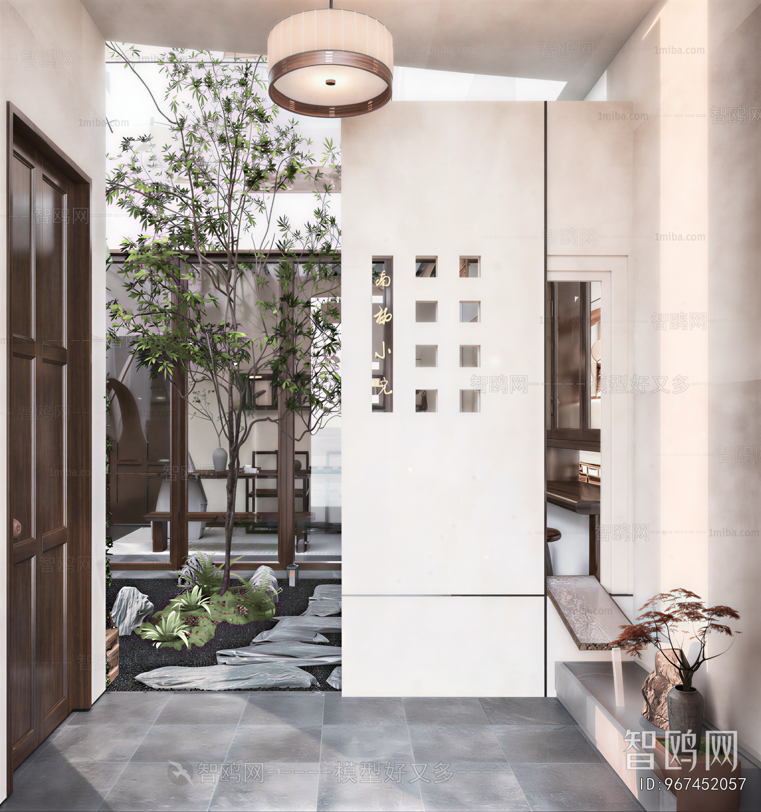 New Chinese Style Hallway