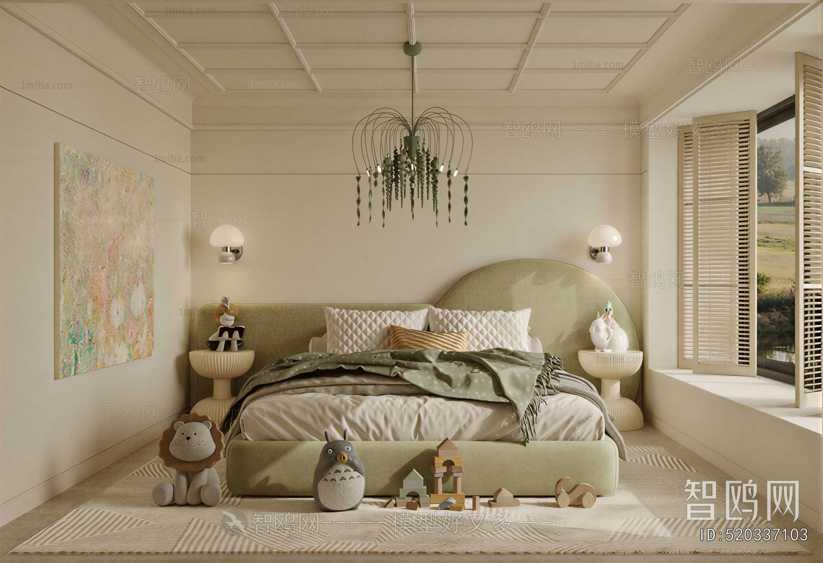 French Style Children's Room