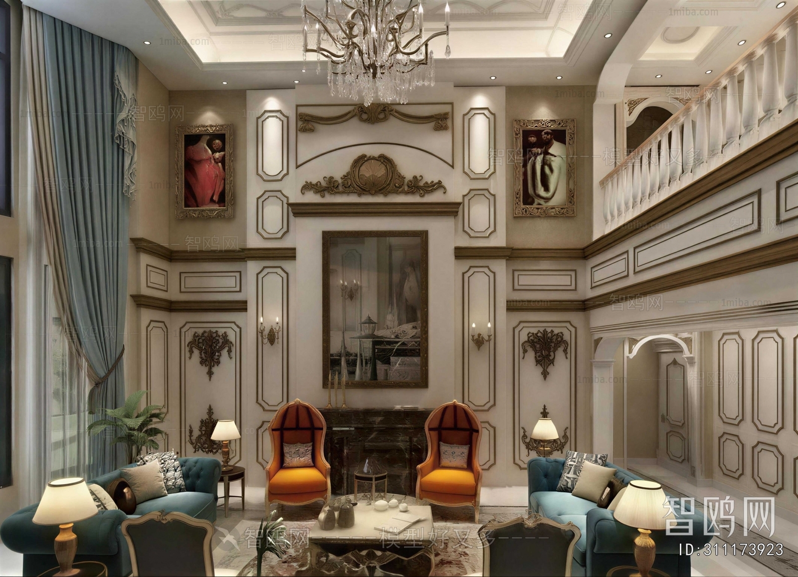 European Style A Living Room