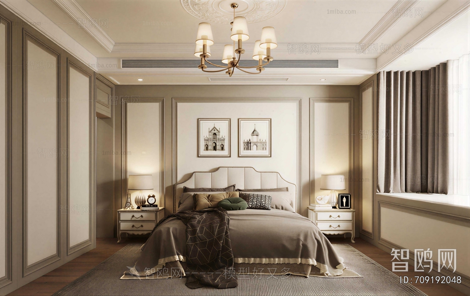 American Style Bedroom