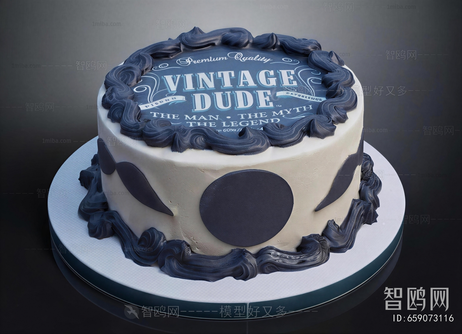 Modern Bread Cake