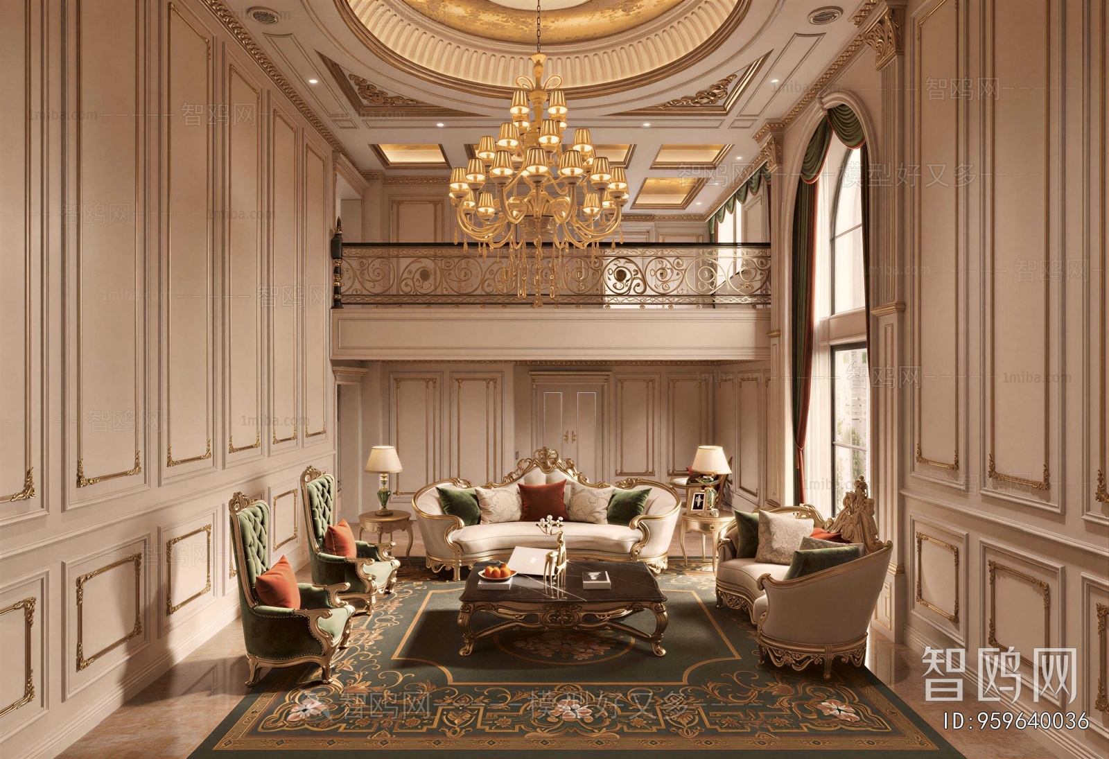 European Style A Living Room