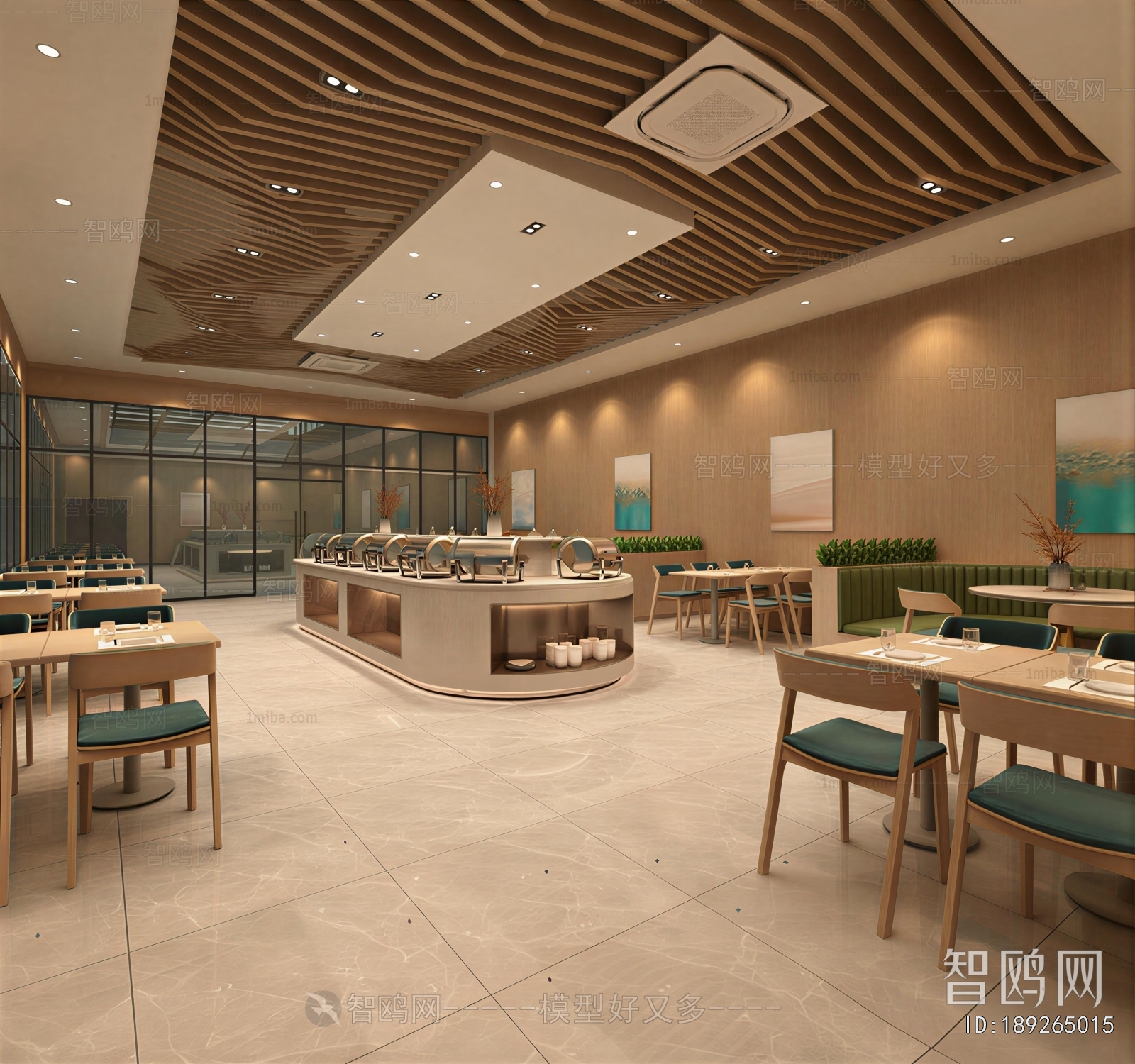 Modern Cafeteria