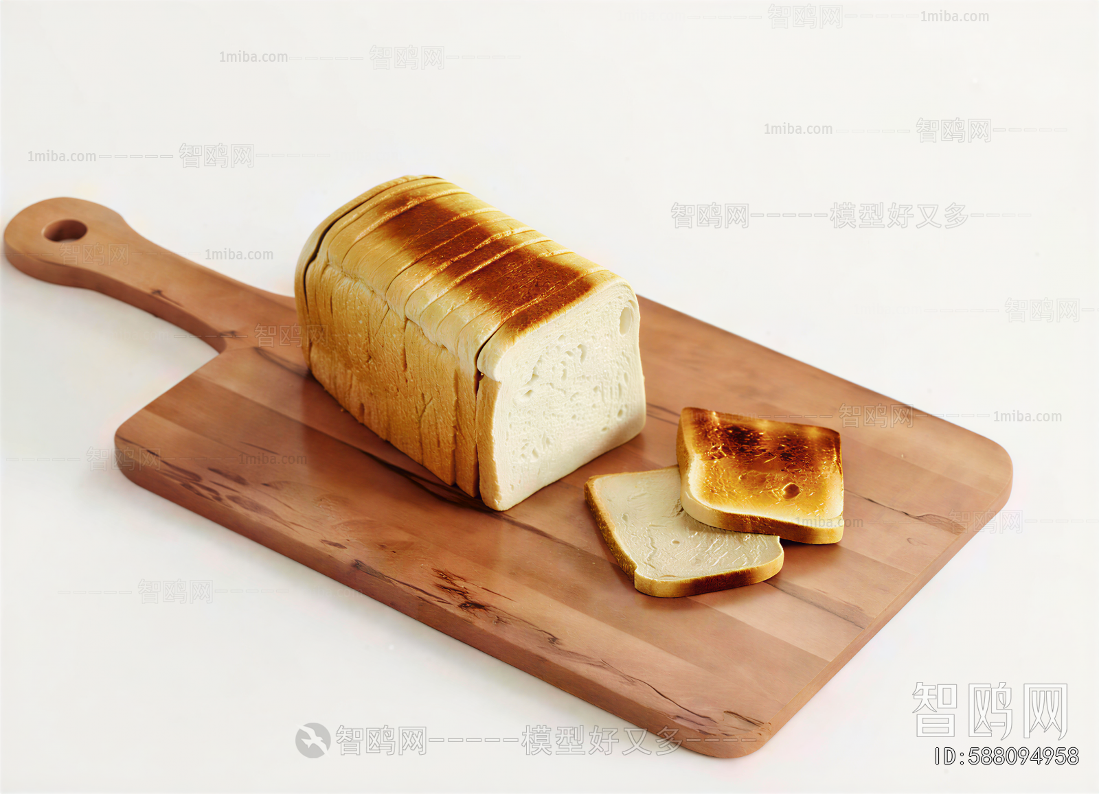 Modern Bread Cake