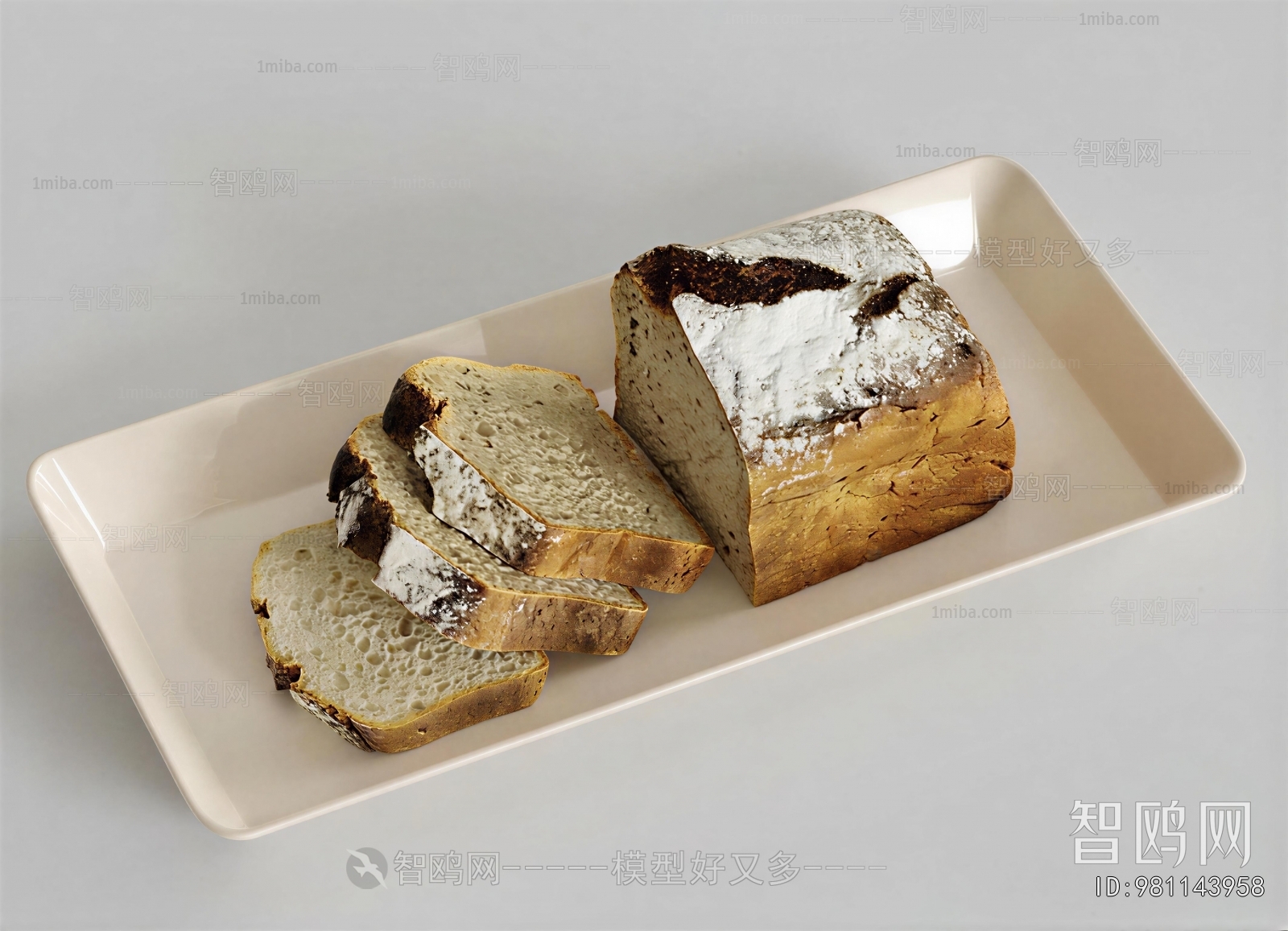 Modern Bread Cake
