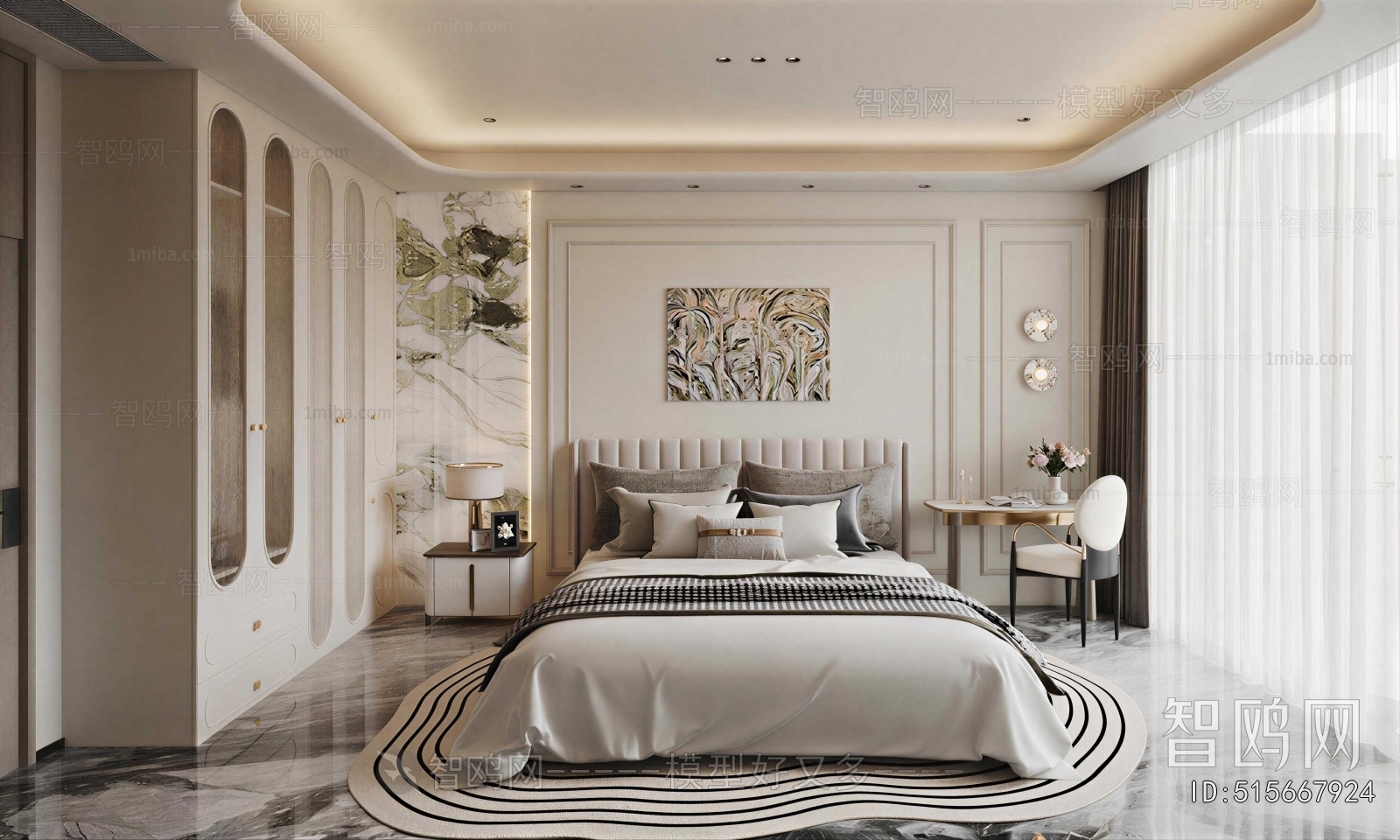 French Style Bedroom