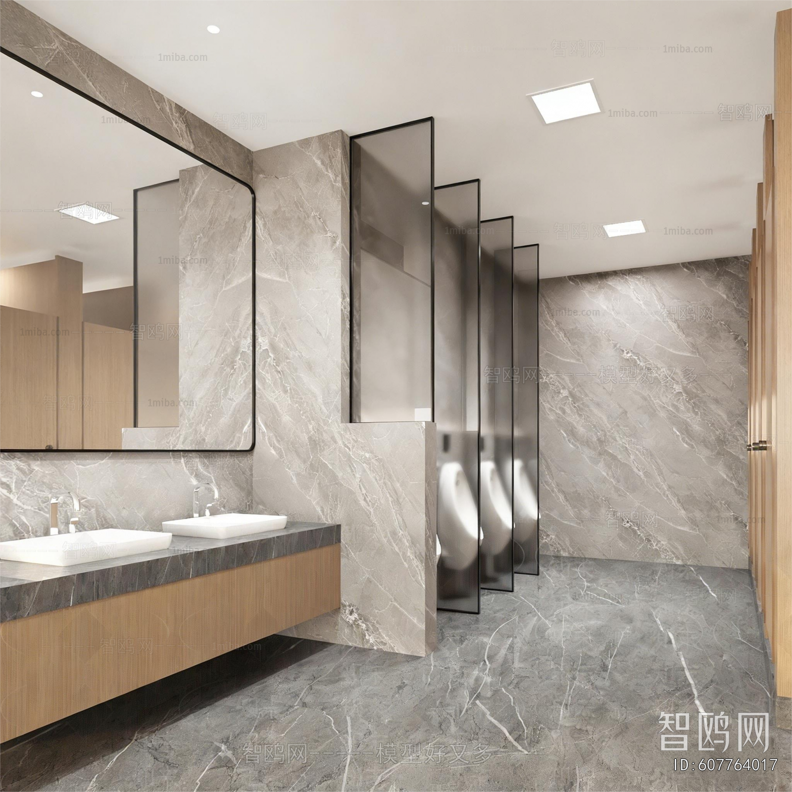 Modern Public Toilet