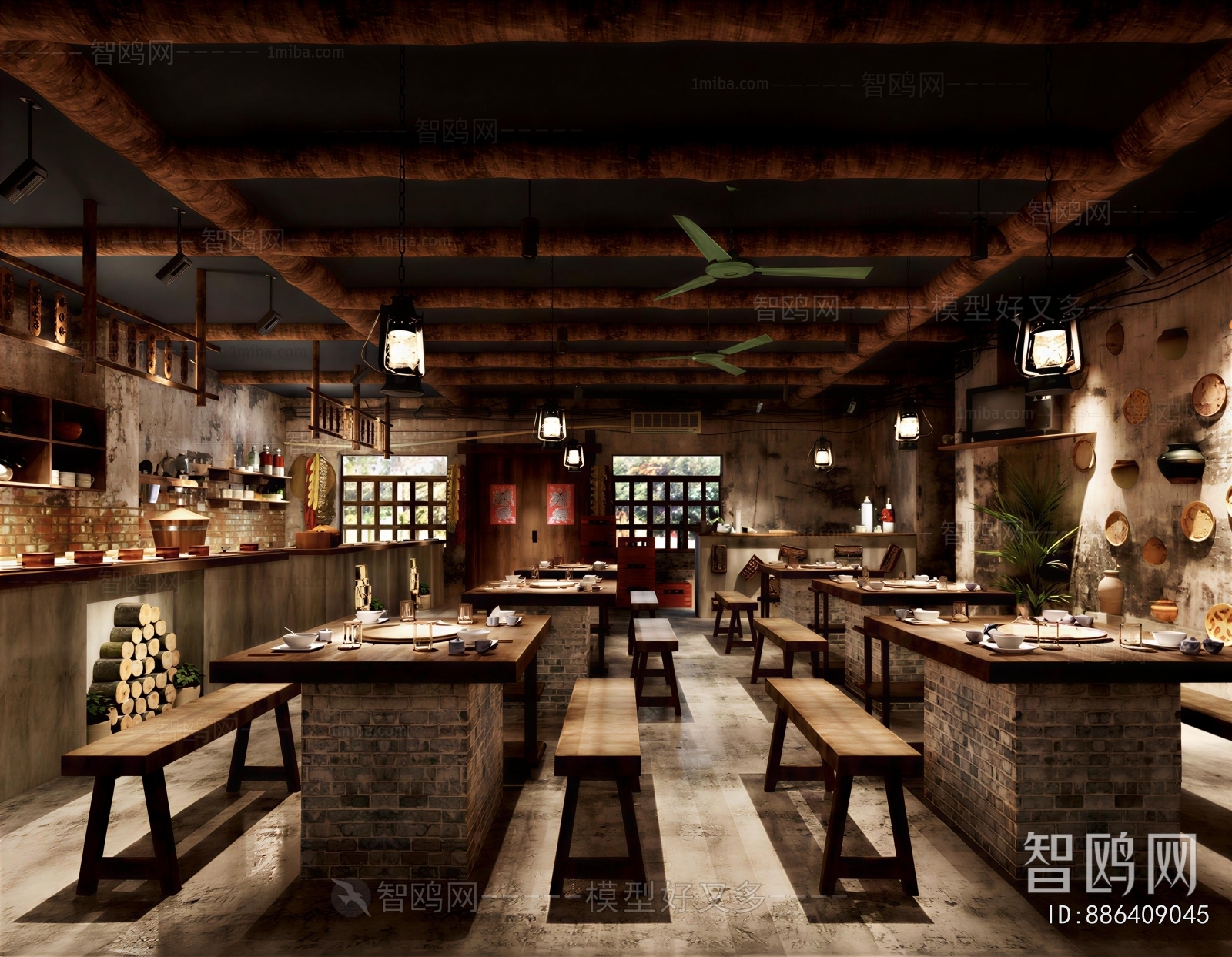 Retro Style Restaurant