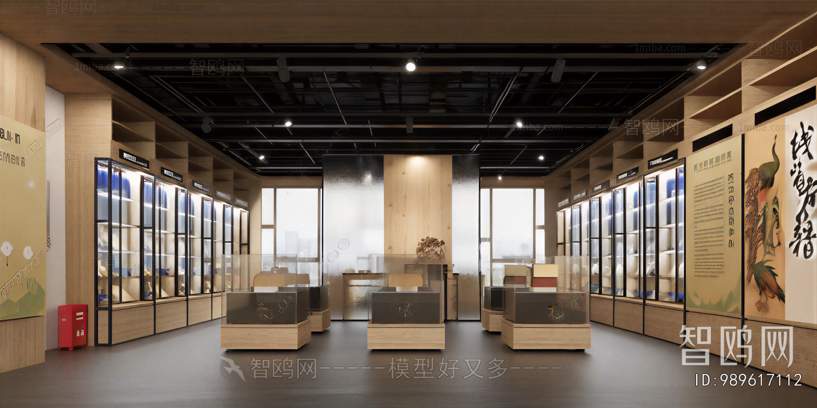 New Chinese Style Exhibition Hall