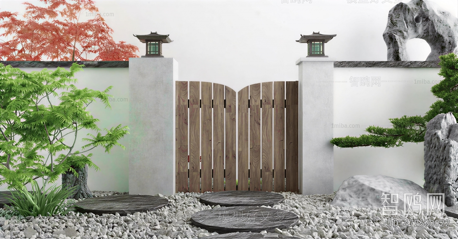 Japanese Style Courtyard/landscape