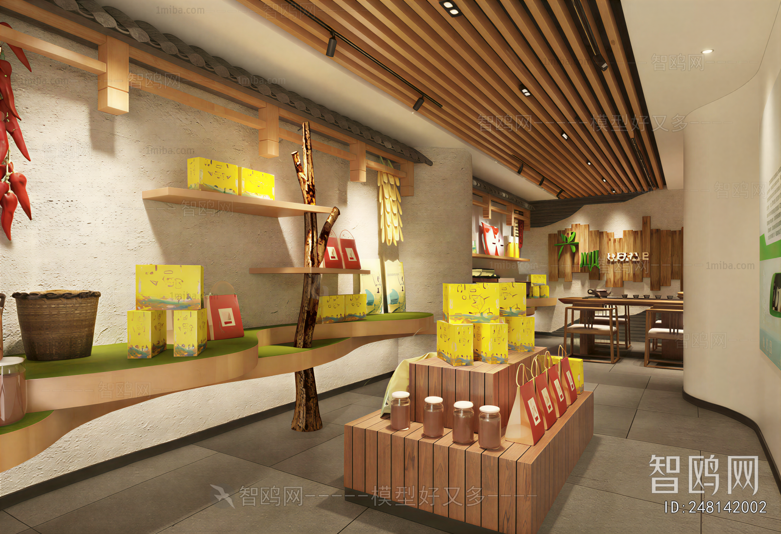 New Chinese Style Retail Stores