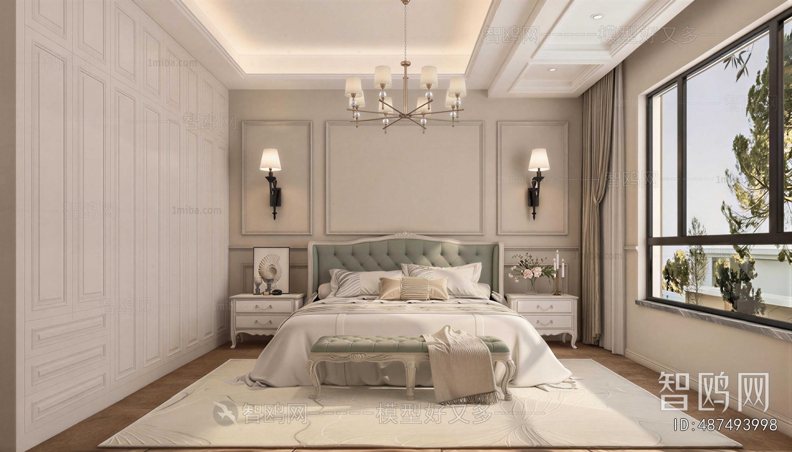 French Style Bedroom