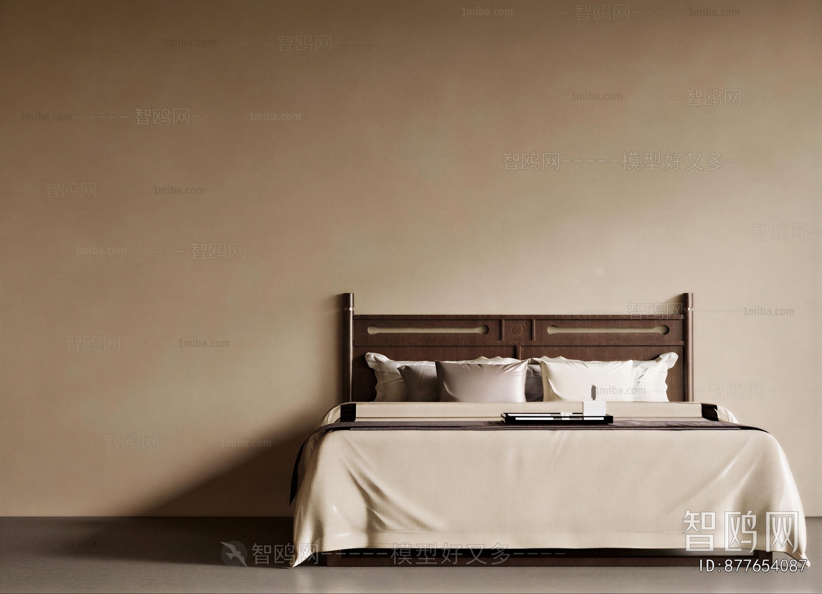 New Chinese Style Double Bed
