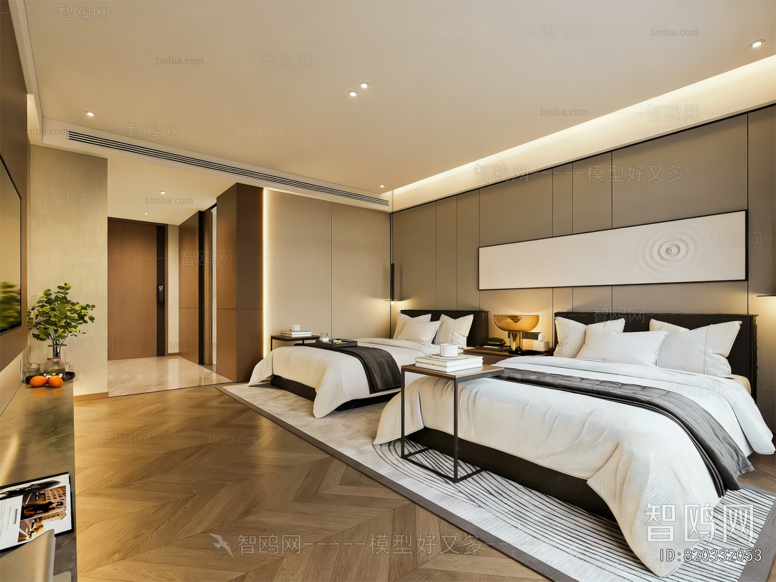 Modern Guest Room
