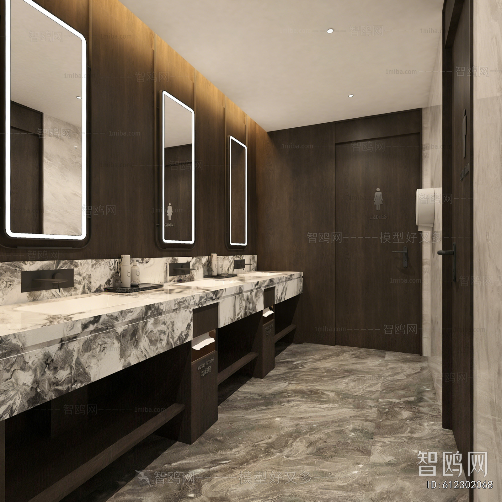 Modern Public Toilet