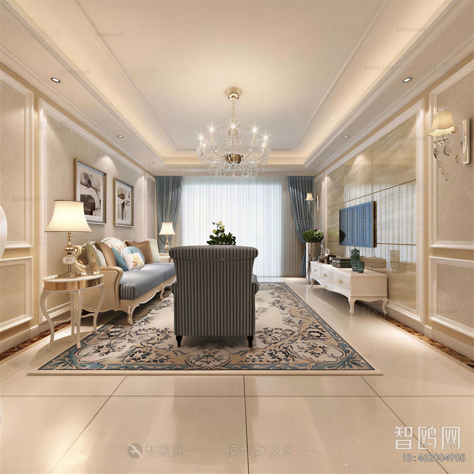European Style A Living Room